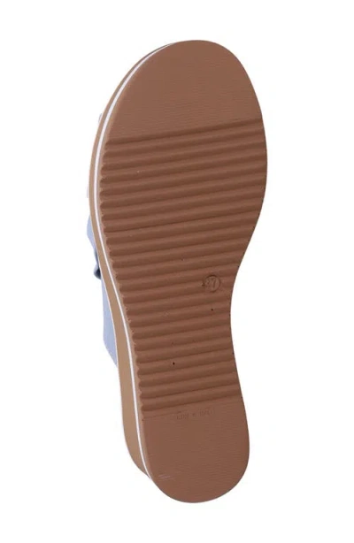 Ron White Patrika Platform Wedge Slide Sandal