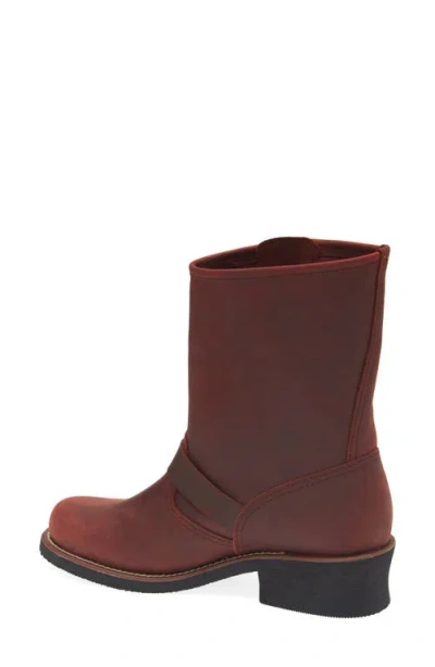 Jeffrey Campbell Standoff Boot In Red