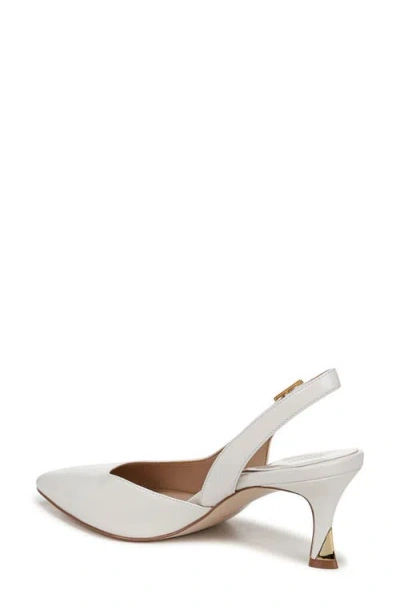 27 Edit Naturalizer Felicia Slingback Pointed Toe Pump In White