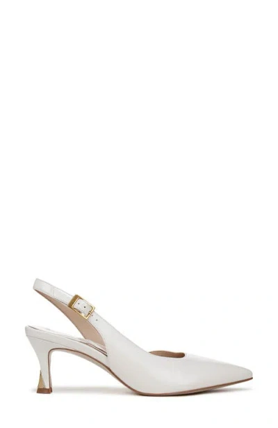 27 Edit Naturalizer Felicia Slingback Pointed Toe Pump In White