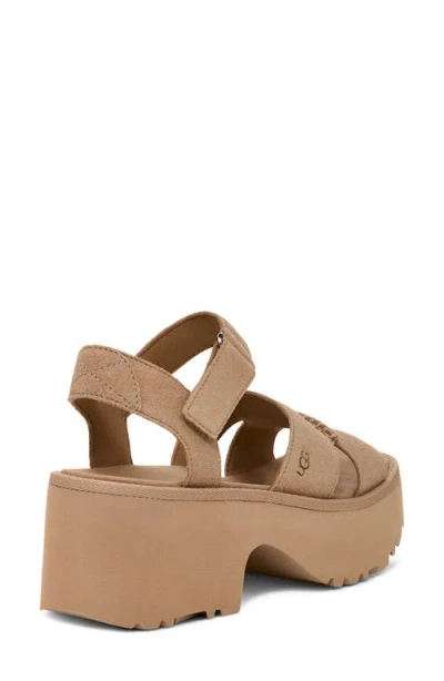 Ugg Sandals Beige In Brown