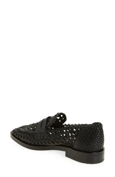 3.1 Phillip Lim Alexa Macrame Leather Loafers In Black