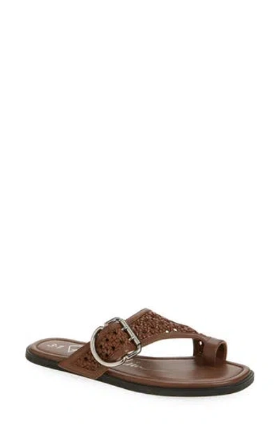 3.1 Phillip Lim Macrame Z-strap Toe Sandals Cocoa In Brown