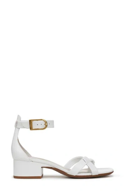 Sarto By Franco Sarto Nerissa Ankle Strap Sandal In White