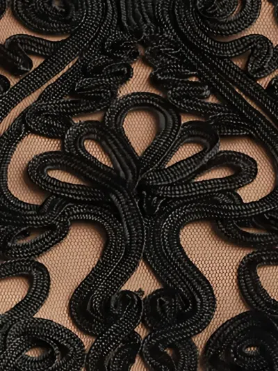 Tadashi Shoji Cim25396l Long Formal A Line Mother Of The Bride Dress In Black