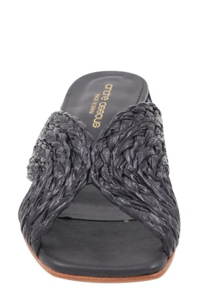 Andre Assous André Assous Ramy Slide Sandal In Black