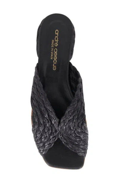 Andre Assous André Assous Ramy Slide Sandal In Black