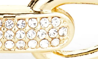 Baublebar Pavé Cz Link Bangle Bracelet In Gold