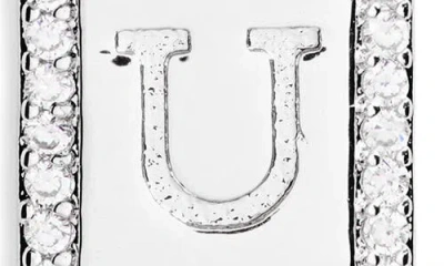 Leith Initial Pendant Necklace In Metallic