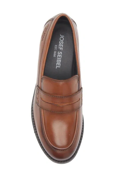 Josef Seibel Simona 07 Penny Loafer In Brown
