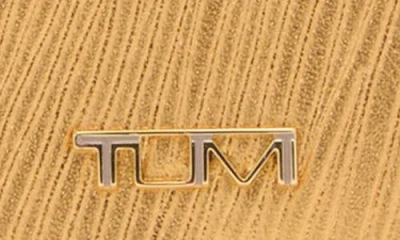 Tumi Flap Card Case In Gold