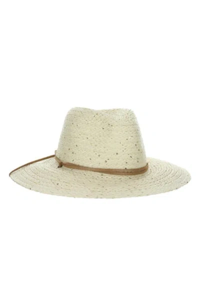 Scala Braided Cord Straw Hat In Neutral