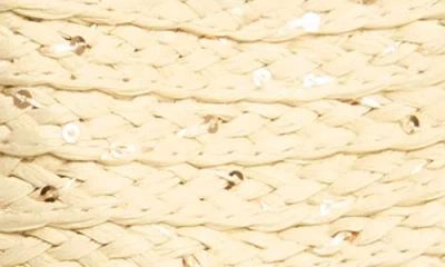 Scala Braided Cord Straw Hat In Neutral