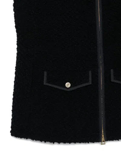 Moncler Fallavier Virgin Wool Down Vest In Black