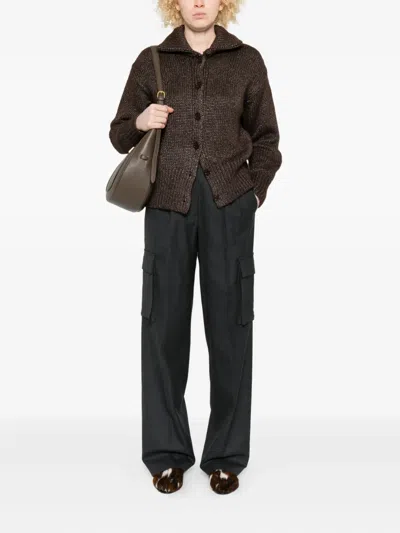 Herno Cargo Trousers In Black