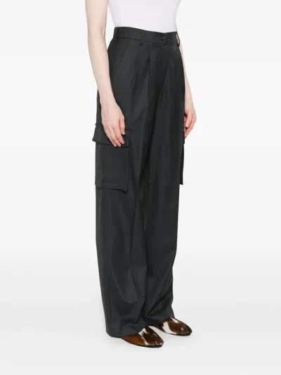 Herno Cargo Trousers In Black