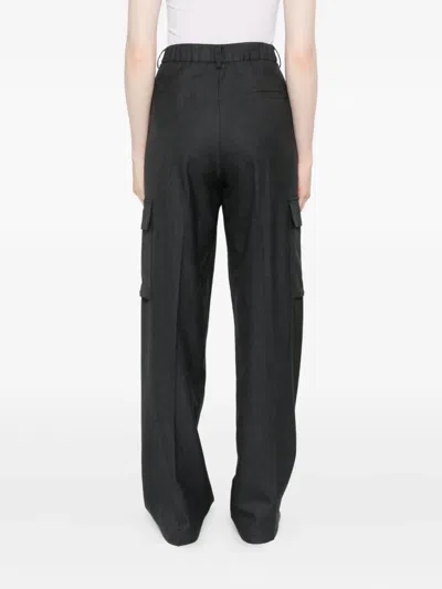 Herno Cargo Trousers In Black