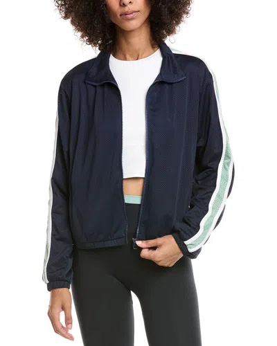 The Upside Estadio Dawson Run Jacket In Navy In Blue