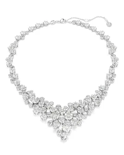 Swarovski Constella Crystal-embellished Necklace In Metallic