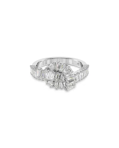 Swarovski Matrix Ring In Silver