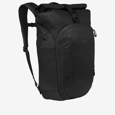 Osprey Roll-top Backpack In Black