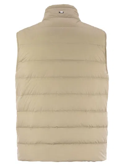 Herno Men Down-filled Waistcoat In Neutral