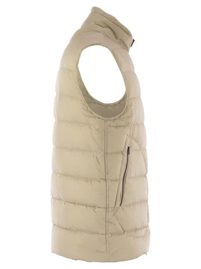 Herno Men Down-filled Waistcoat In Neutral