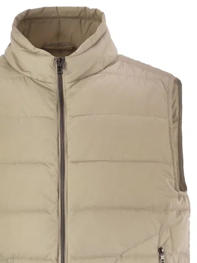 Herno Men Down-filled Waistcoat In Neutral