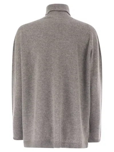 Vanisé Giuly - Maxi Cashmere Turtleneck In Gray