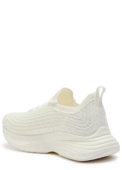 Apl Athletic Propulsion Labs Athletic Propulsion Labs Techloom Zipline Knitted Sneakers In White