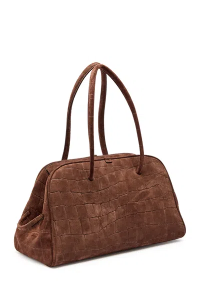 Jacquemus Dark Brown The Turismo Bowling Bag In Brown