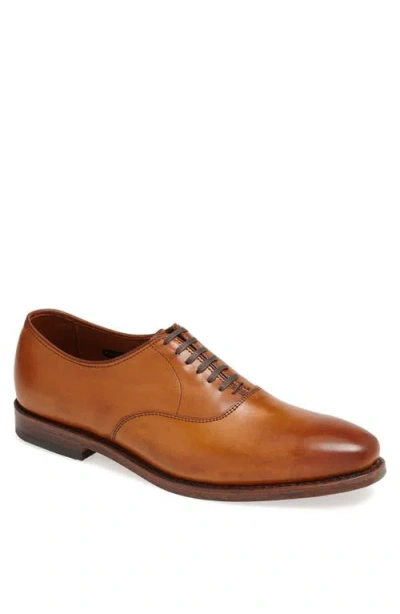 Allen Edmonds Carlyle Plain Toe Oxford In Brown