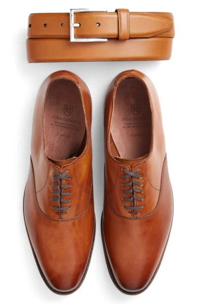 Allen Edmonds Carlyle Plain Toe Oxford In Brown
