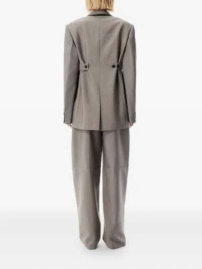 Alexander Wang Sakko Mit Lasche In Gray