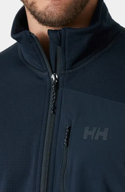 Helly Hansen Versatile Half Zip Midlayer Fleece Pullover In Blue