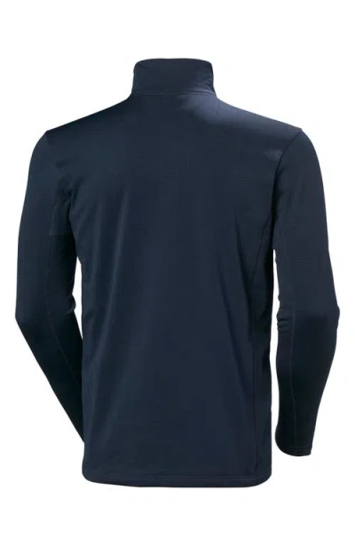 Helly Hansen Versatile Half Zip Midlayer Fleece Pullover In Blue