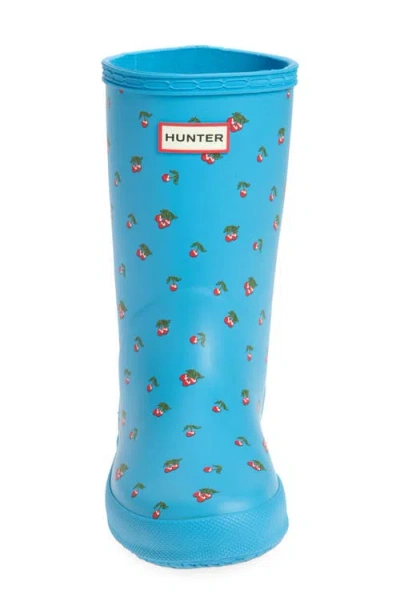 Hunter Kids' First Classic Rain Boot In Blue