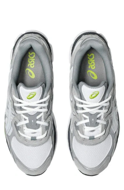 Asics Sneakers With Contrast Panels And Mesh Upper In Multi