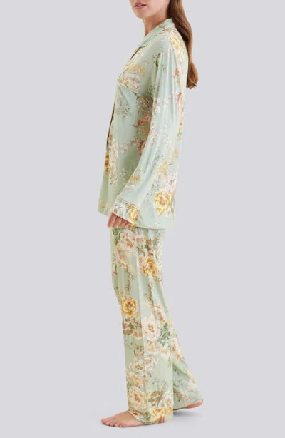 Papinelle Kate Modal Soft Full Length Pj Set In Multi
