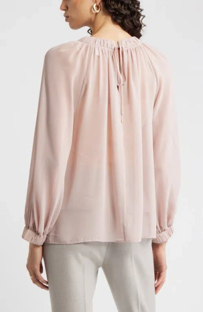 Nordstrom Flowy Chiffon Top In Pink