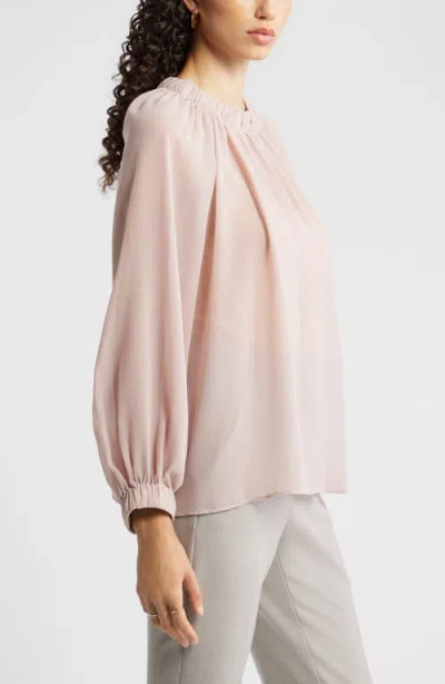 Nordstrom Flowy Chiffon Top In Pink