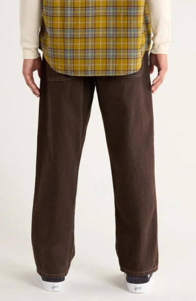 Vans Skate Check-5 Loose Denim Pants In Brown