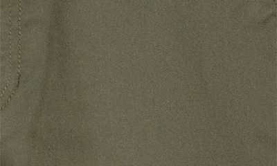 Vans Authentic Relaxed Flat Front Stretch Chinos In Green