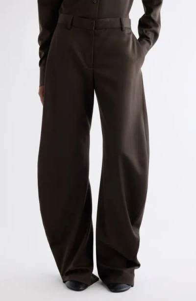 Acne Studios Women Tailored Trousers In Brown