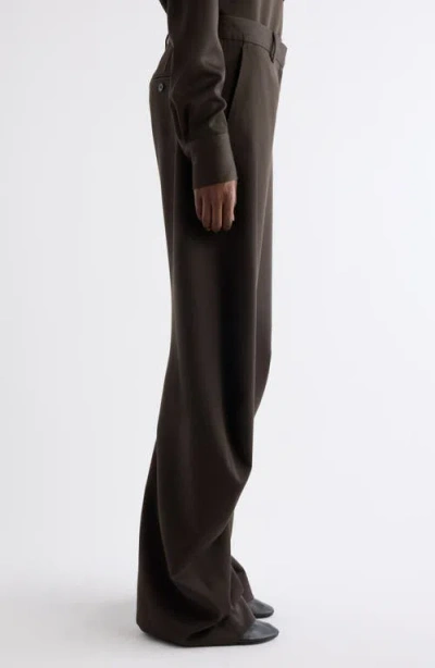 Acne Studios Women Tailored Trousers In Brown