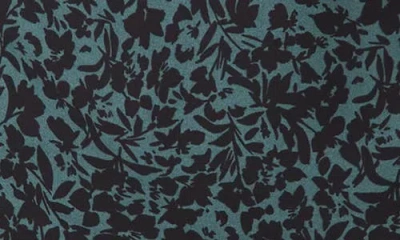 Vince Camuto Printed Blouse In Burgundy