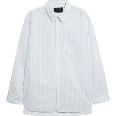 Simone Rocha Easy Stripe Button-up Shirt In Multi