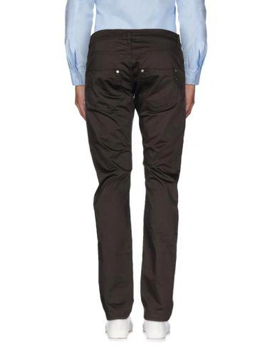 Shop Dondup Pants In Dark Brown