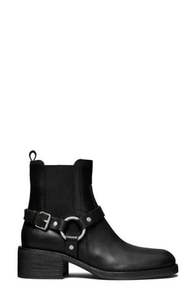 Tory Burch Ankle Boots With Block Heel And Buckle In Black