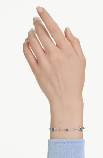 Swarovski Swaroski Imber Rhodium Plated Bracelet In Metallic